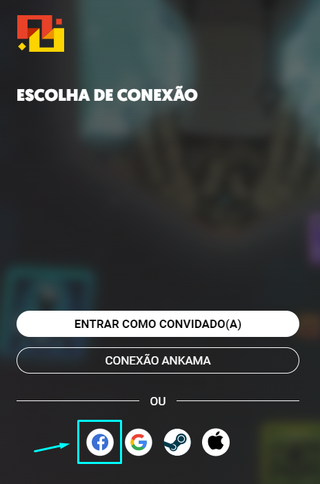 Converter minha conta Steam / Facebook / Google / Apple em conta Ankama –  Ankama